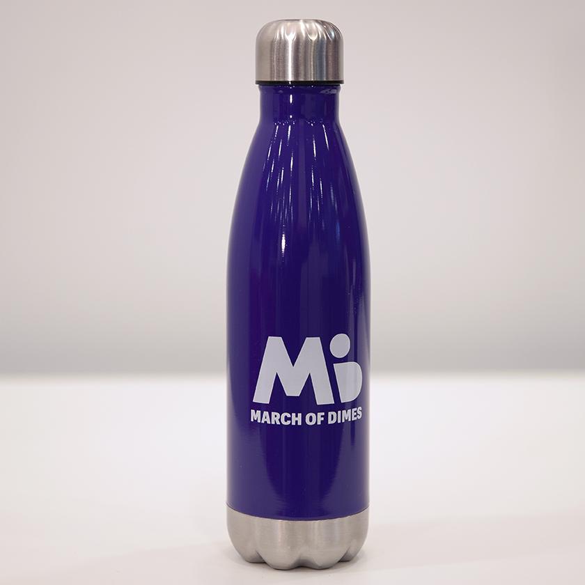 March of Dimes water bottle